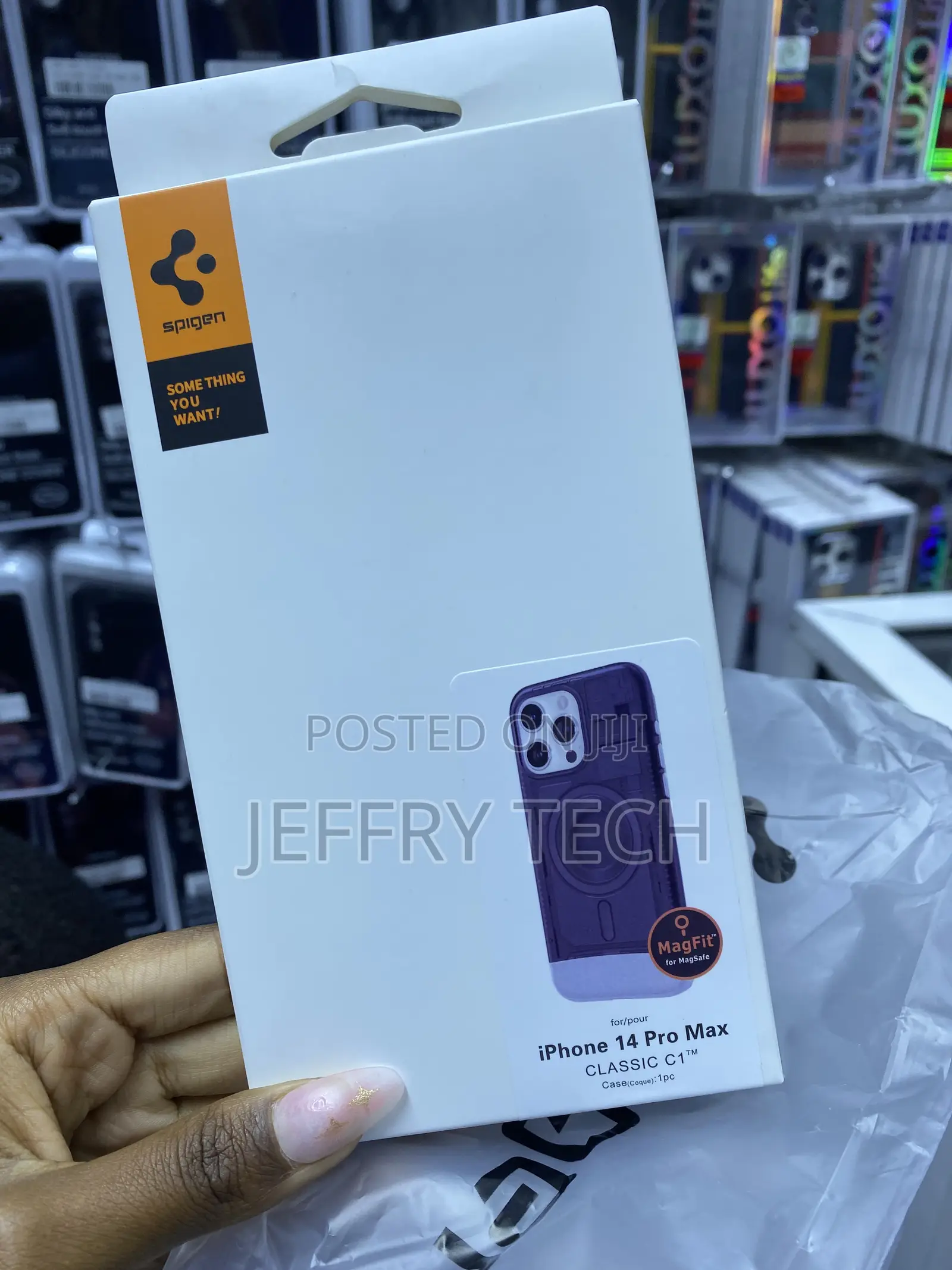 Fiduh Spigen Tough Armor Magfit for iPhone 14 Pro Max Case