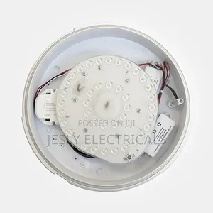 Led 2d Matte Bulkhead 18w Round Wall/Ceiling Light