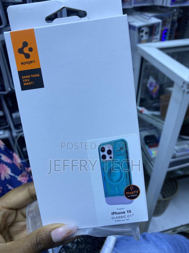 Pleif Spigen Tough Armor Magfit Designed for iPhone 15 - thumbnail 2