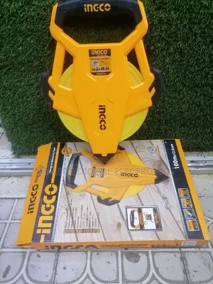 High Standard 100m Ingco Fiberglass Measuring Tape
