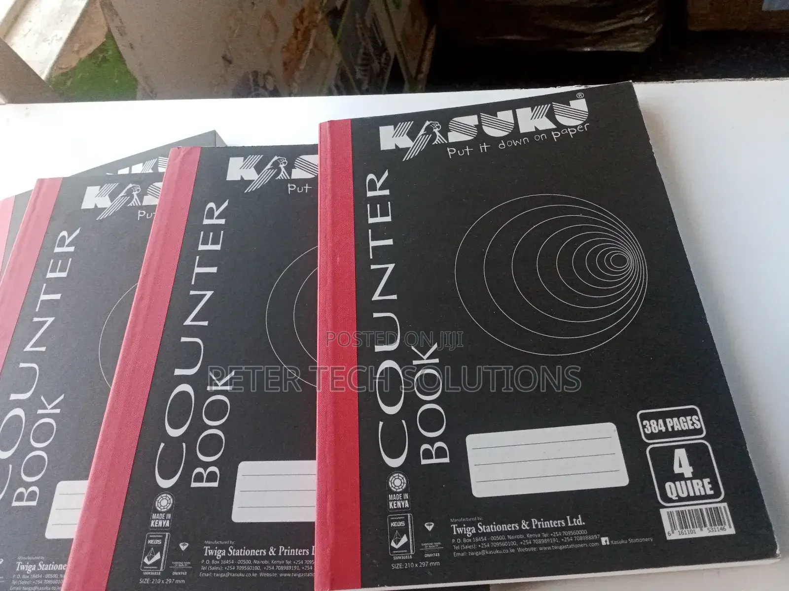 Counter Book 4 Quire High Quality Available