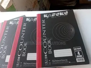 Counter Book 4 Quire High Quality Available