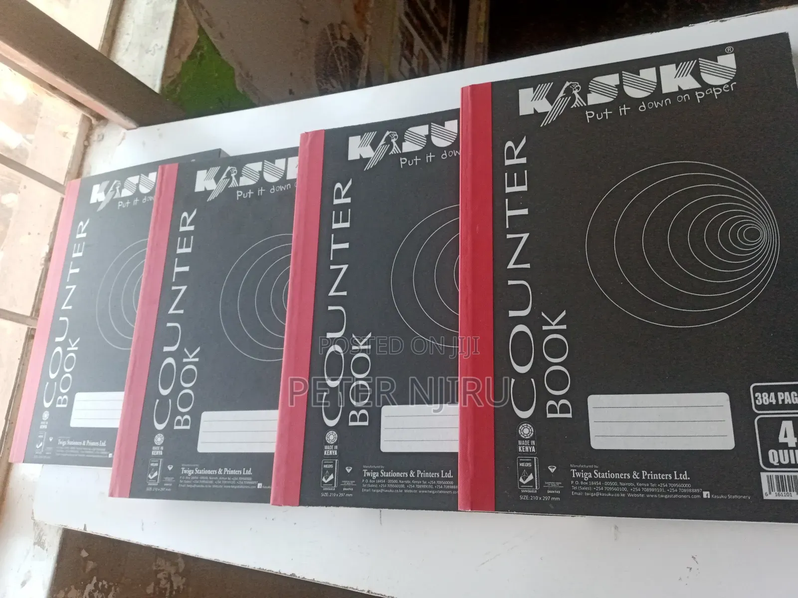 Counter Book 4 Quire High Quality Available