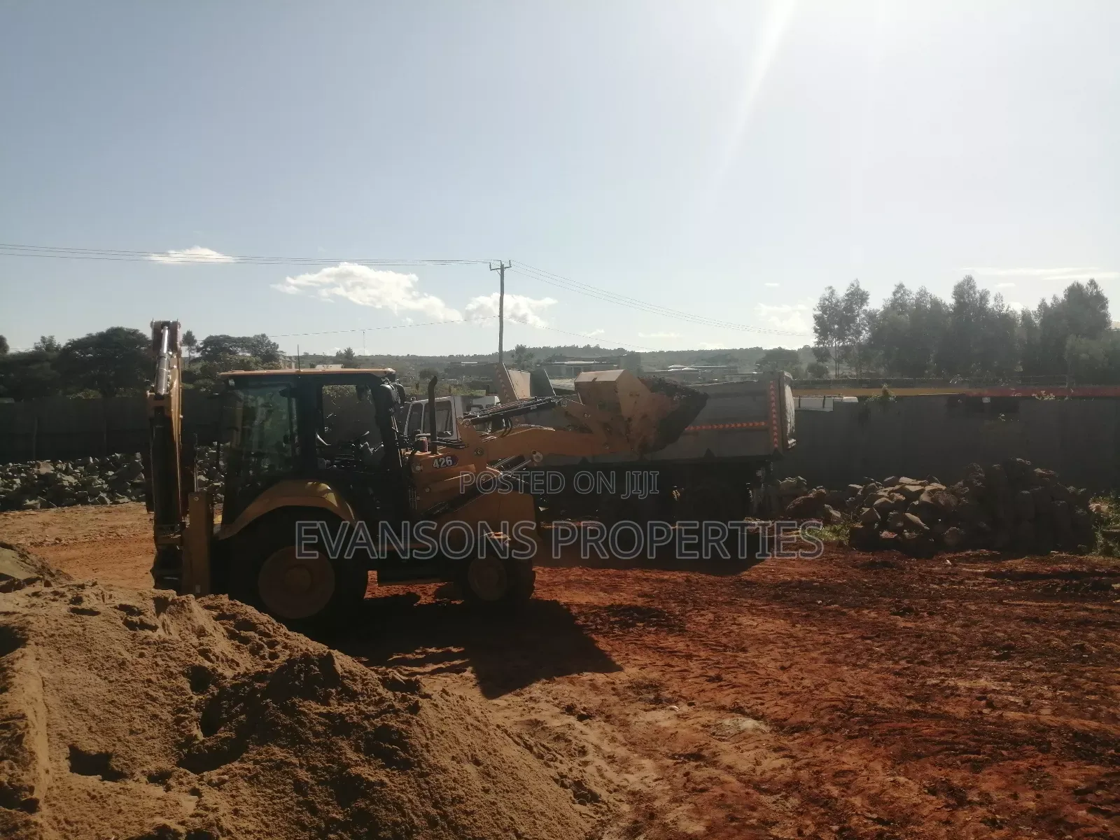 Backhoe for Hire