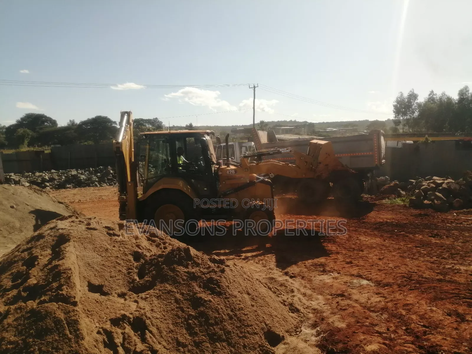Backhoe for Hire