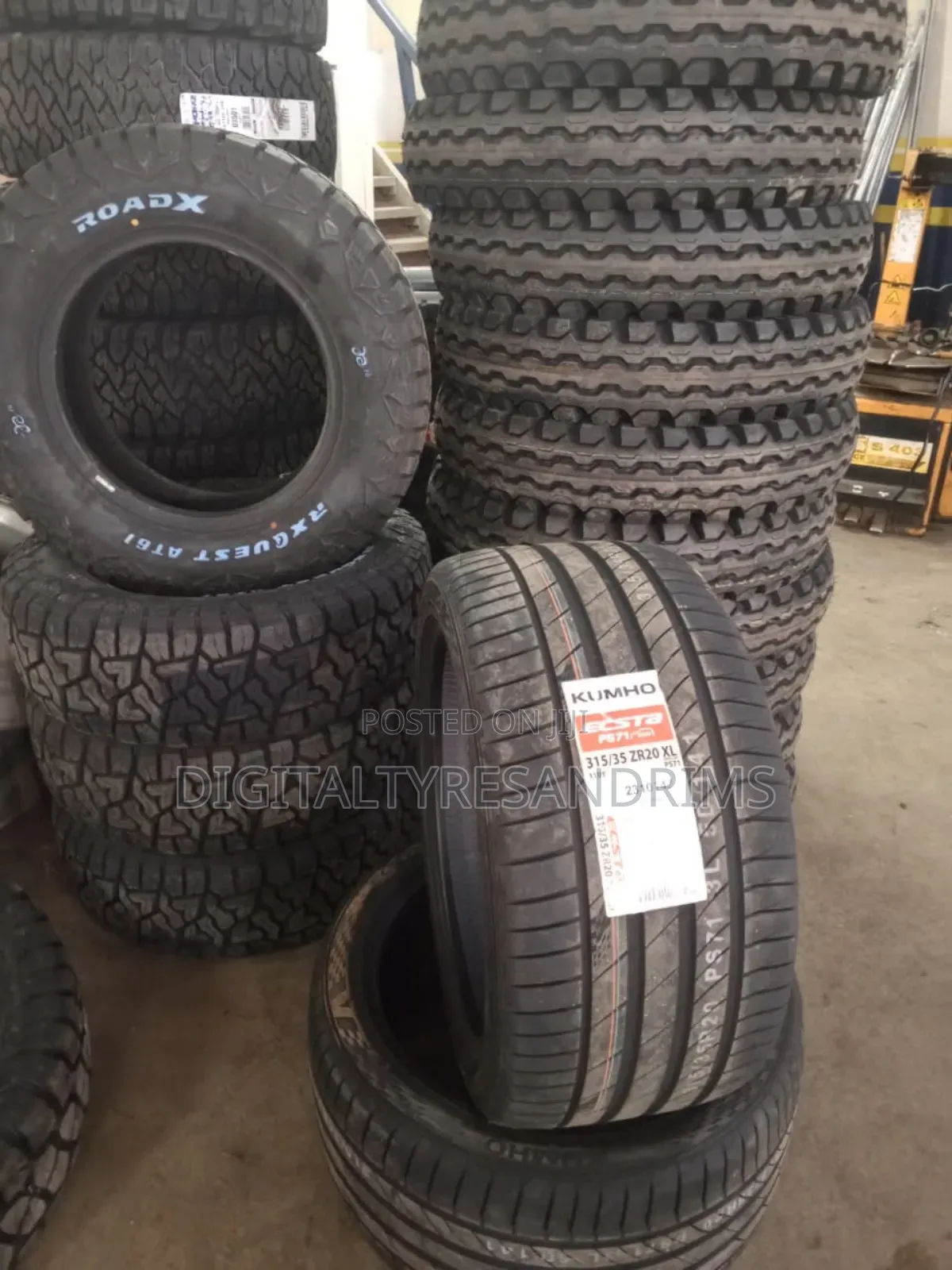 315/35r20 Kumho Tyres Brand New Made in Korea