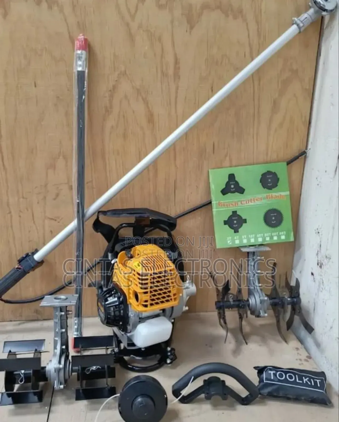 Dera Brush Cutter With Weeder And Tiller