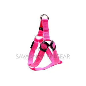 Led Light Pet Harness Nylon Chest Strap Leash
