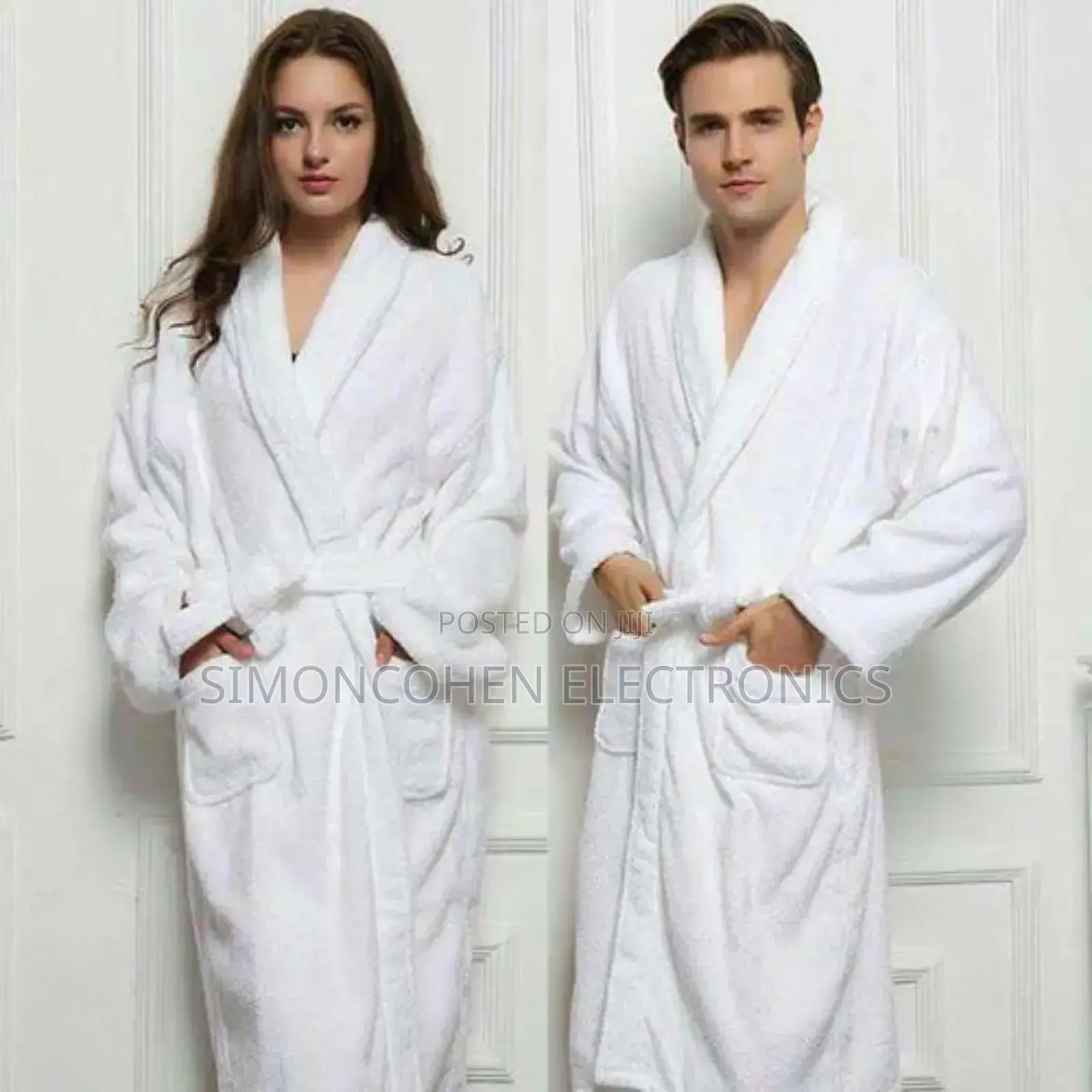 White Cotton Bathrobes