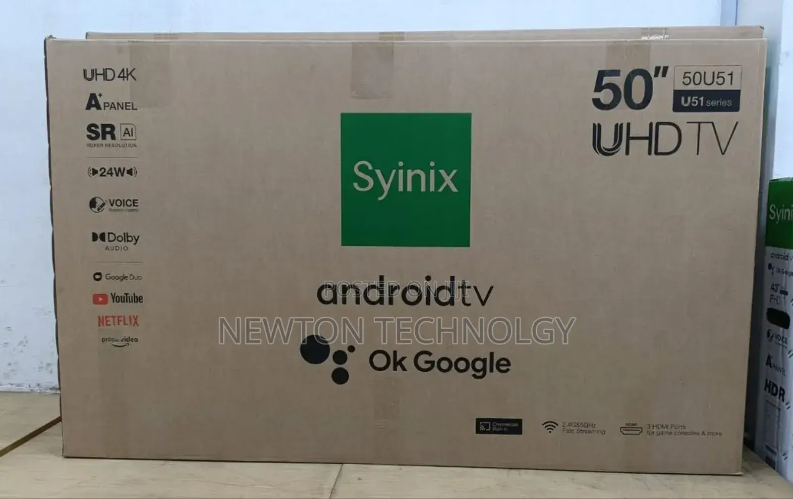 50" Synix Smart Tv