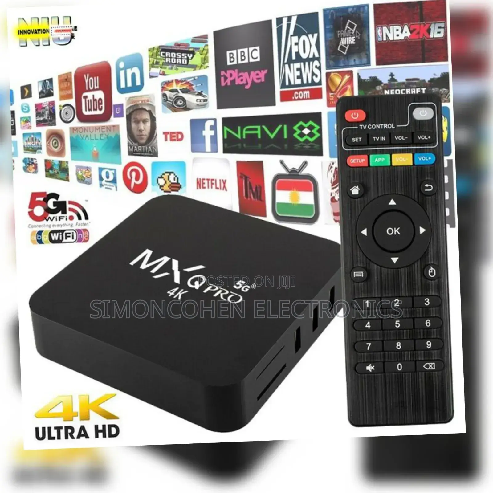 MXQ Pro Android Smart Tv Box