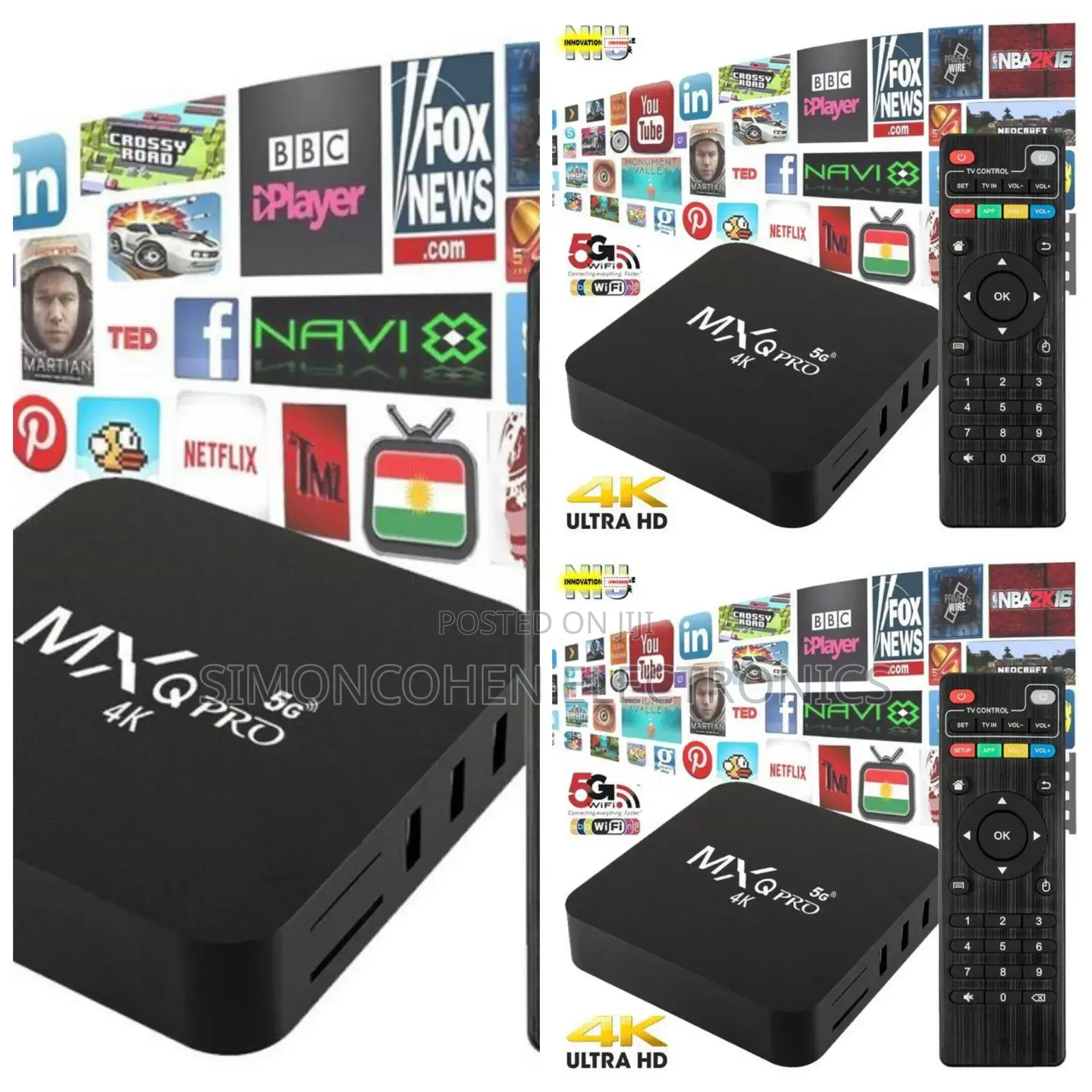 MXQ Pro Android Smart Tv Box