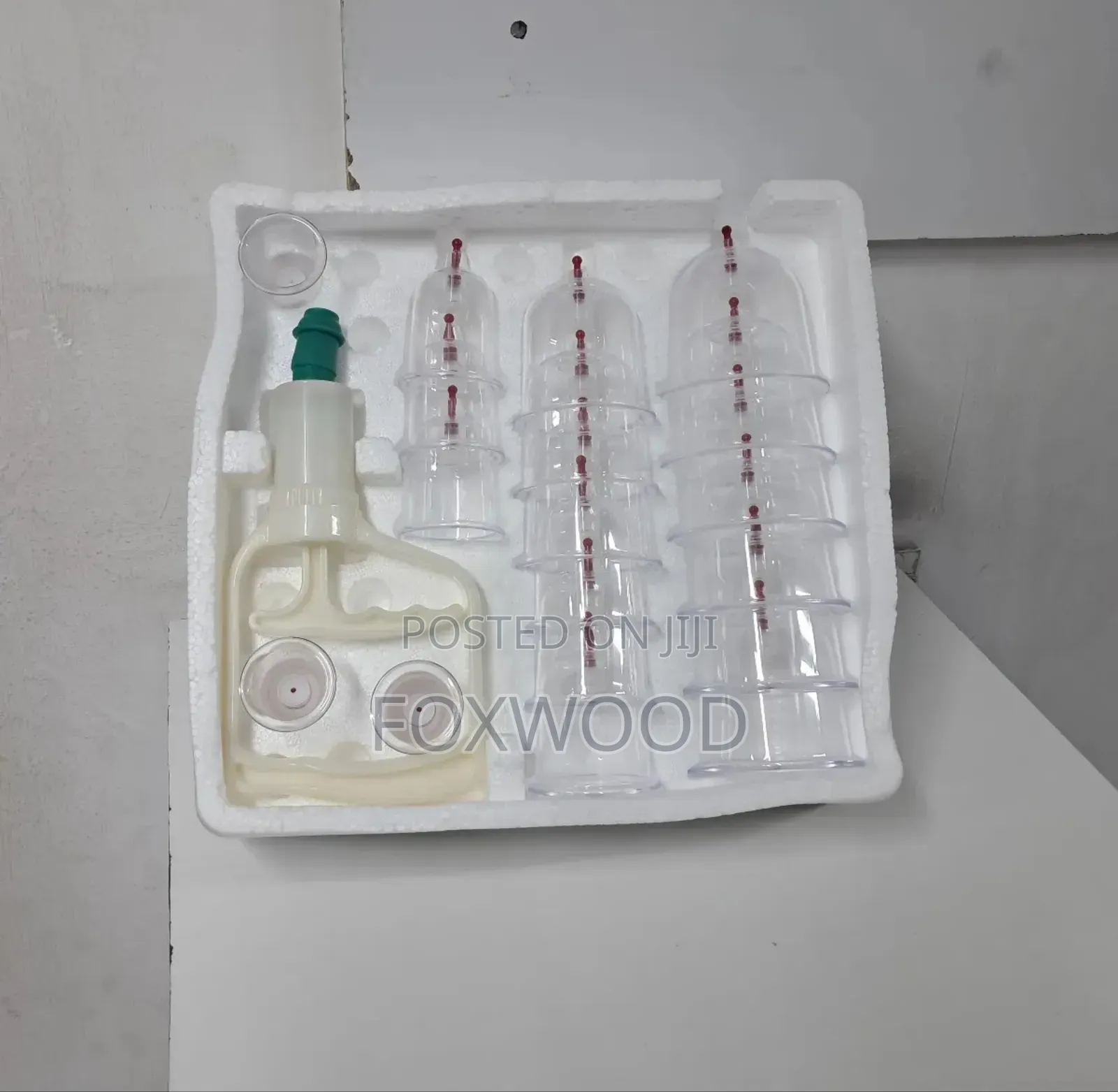 18pcs Suction Vacuum Cupping Set With 1 Manual Pump,