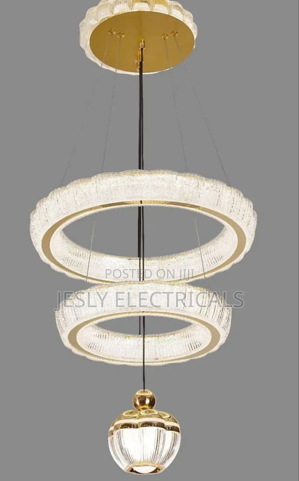 Nordic Modern Ring Light Interior