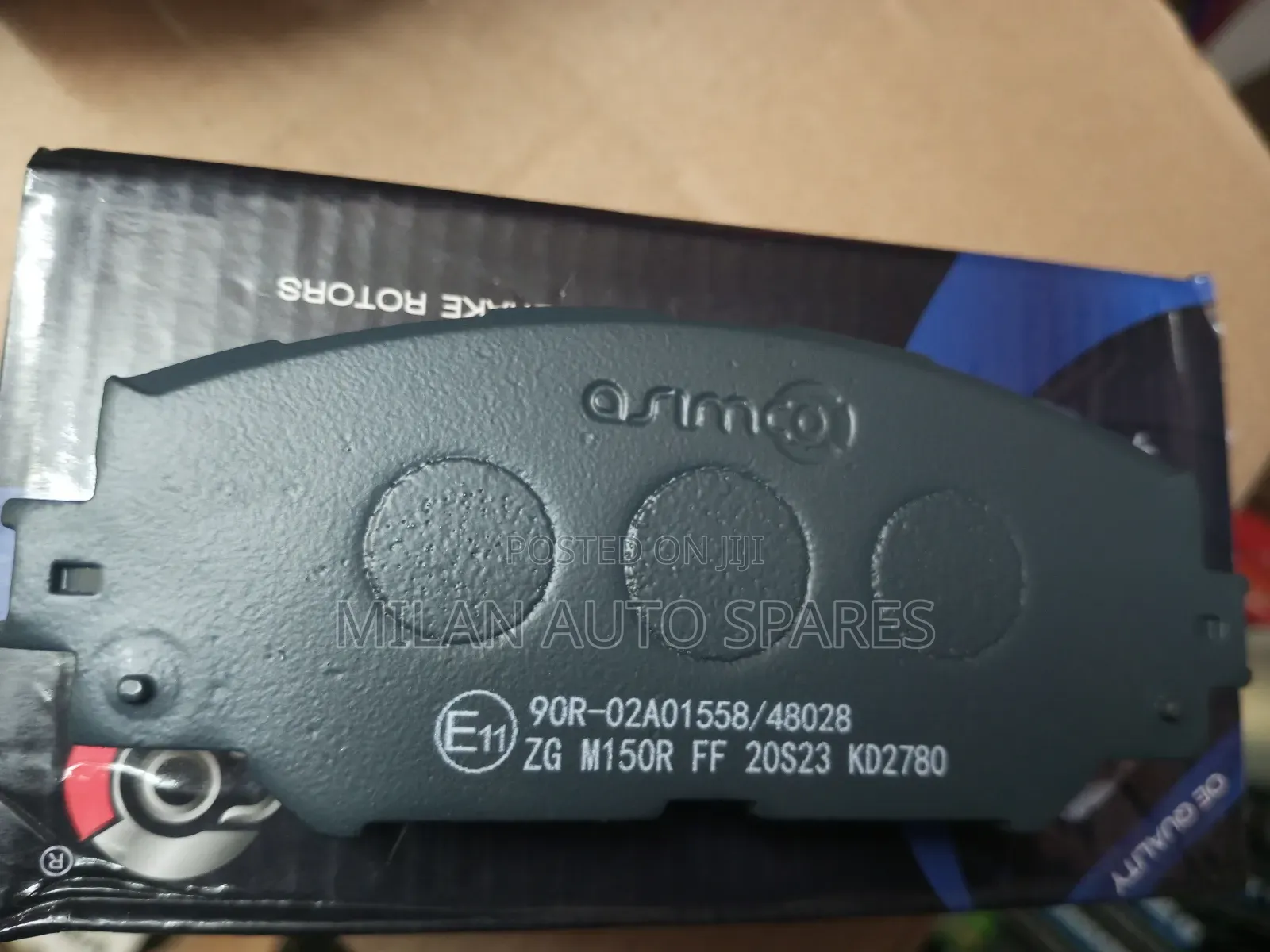 Toyota 3zr High Quality Asimco Front Brake Pads