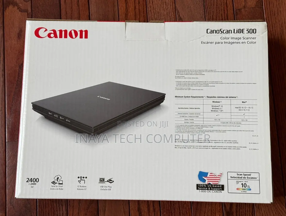 Canon Lide 300 Color Usb Image Scanner