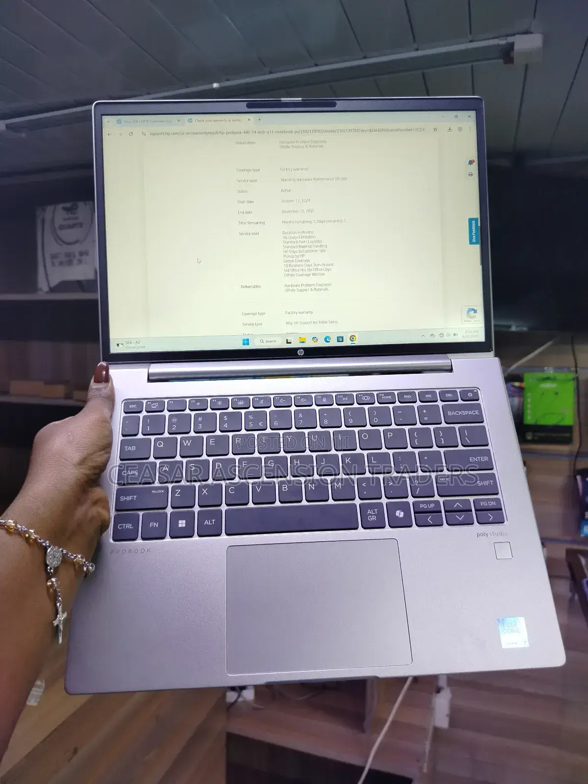 Laptop HP ProBook 440 G10 16GB Intel Core Ultra 7 SSD 512GB