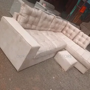 Coner Seat Sofa And A Table