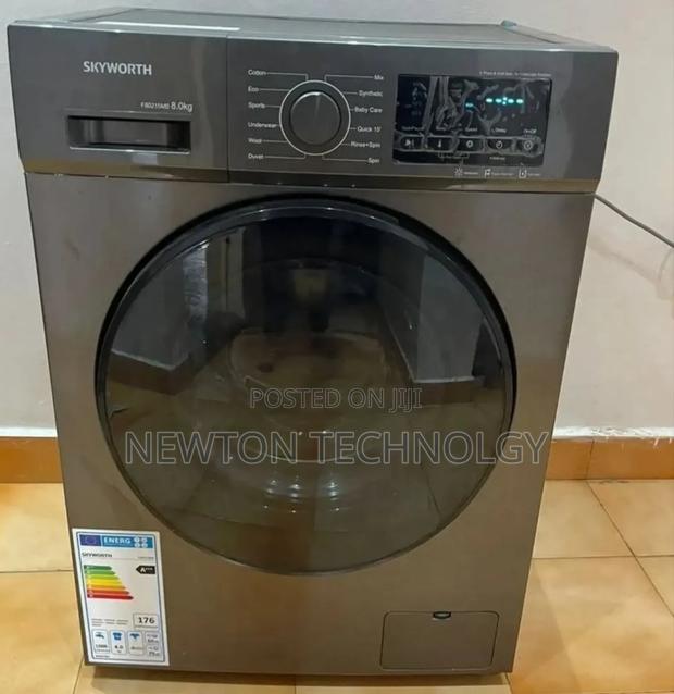 Skyworth Washing Machines Front Load 8kg - thumbnail 2