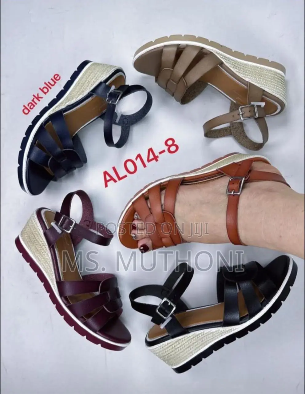Assorted Designs Ladies Wedge Shoes Size 37-42