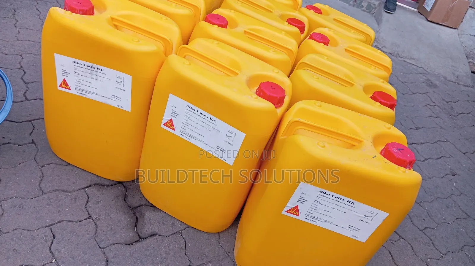 Sika Latex Bonding Agent in Industrial Area