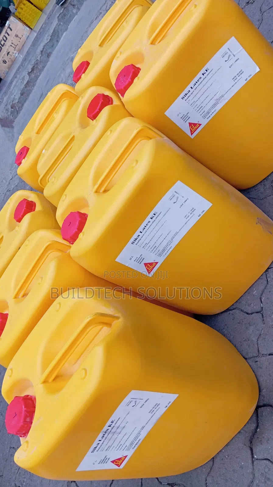 Sika Latex Bonding Agent in Industrial Area