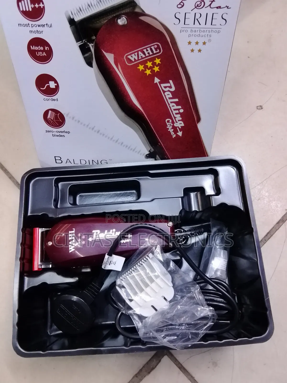 Original Wahl Balding Clipper Shaving Machine