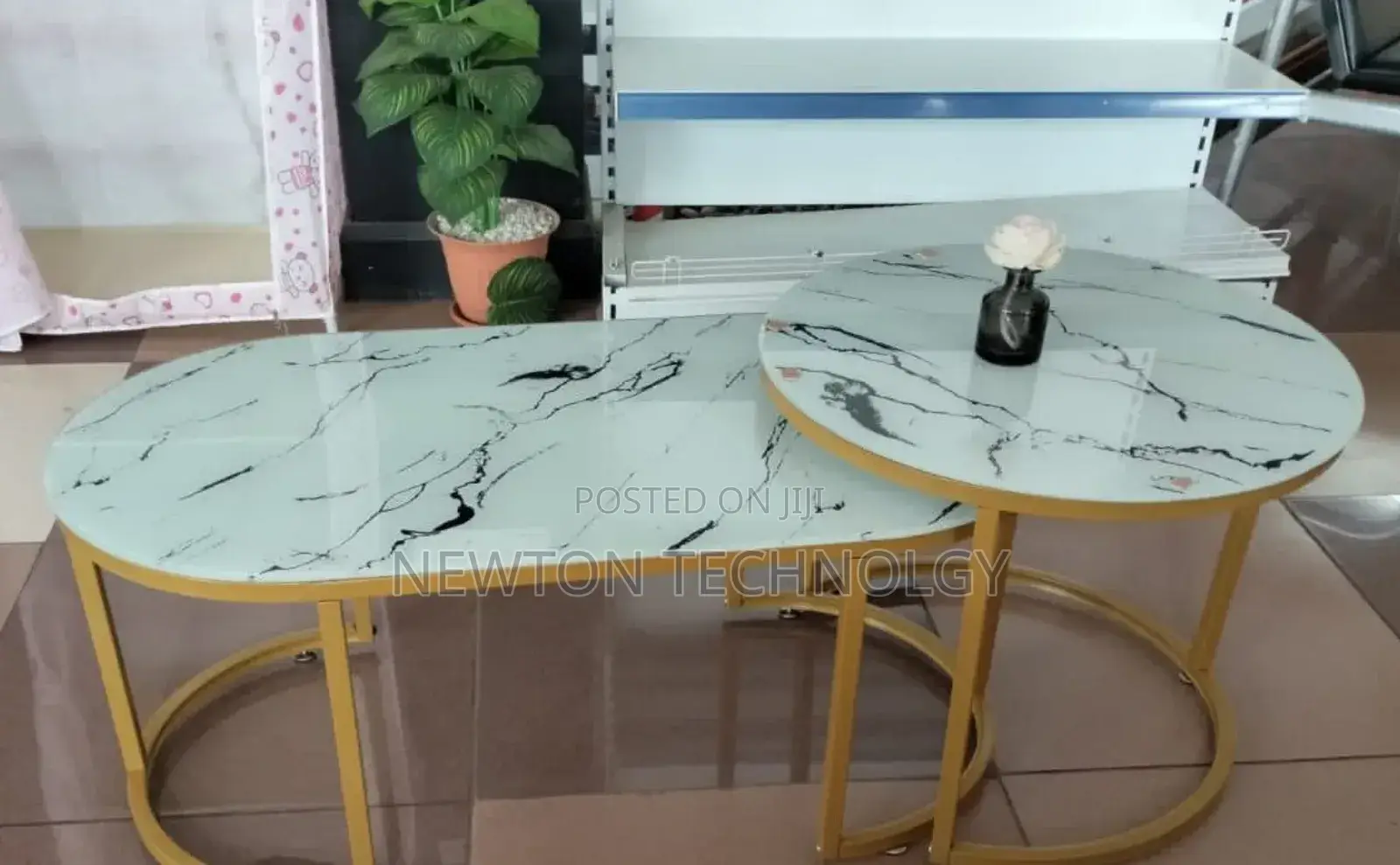 Marble Coffee Table 2pcs
