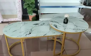 Marble Coffee Table 2pcs
