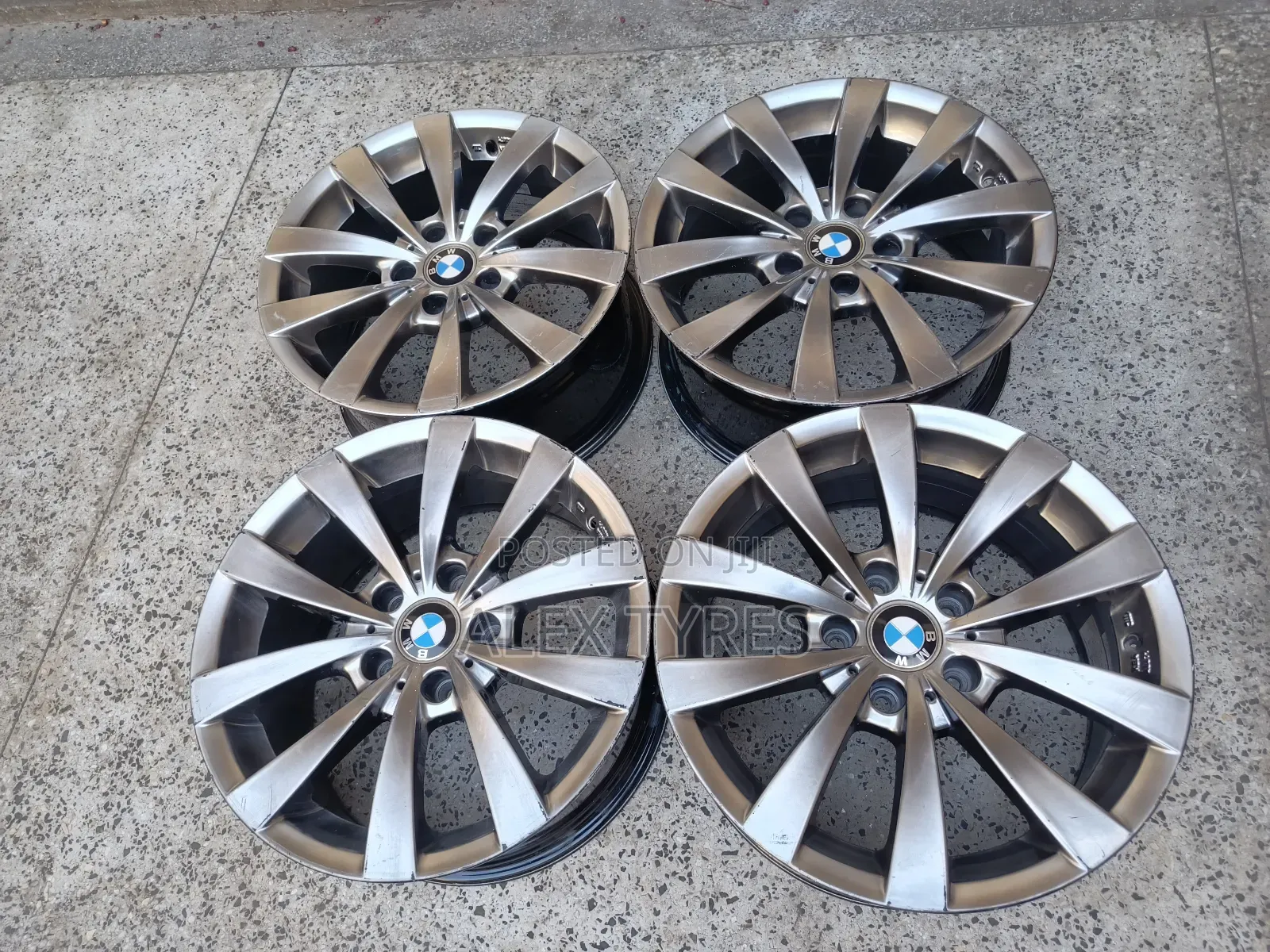 Size 17 Inches BMW Original X Japan Rims Set