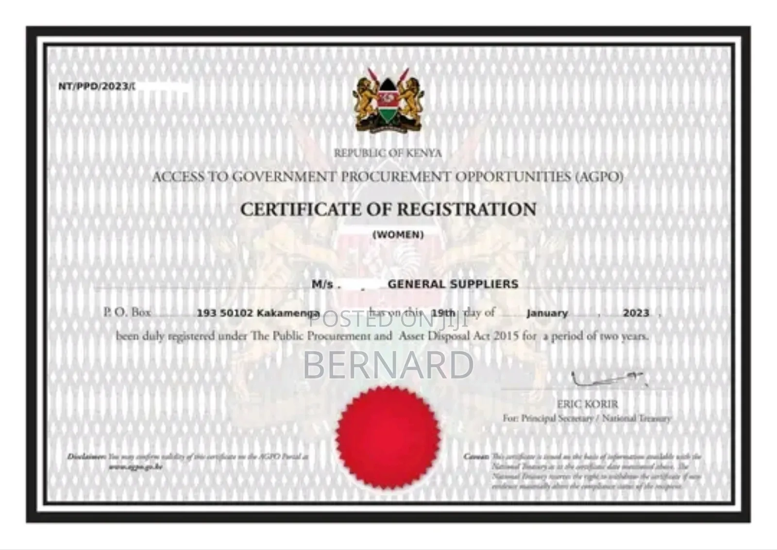 Business Registration Services