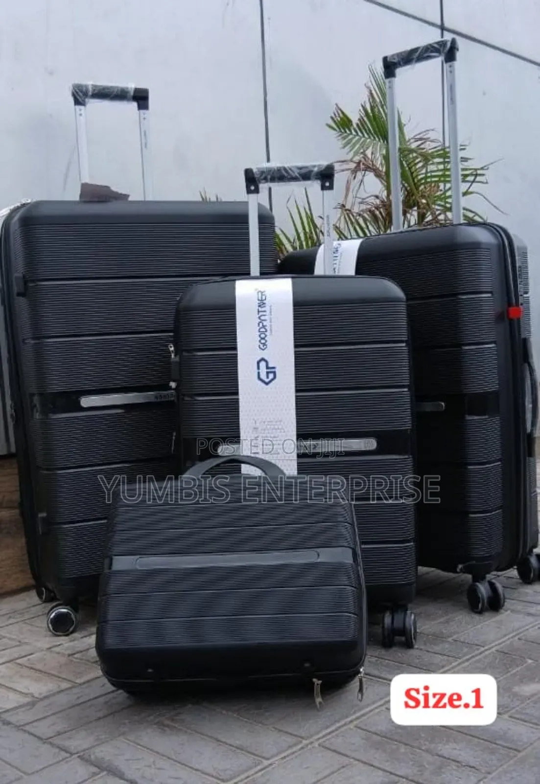 4 in 1 Rubber Unbreakable Suitcase Sets Size 1 KSH 9500