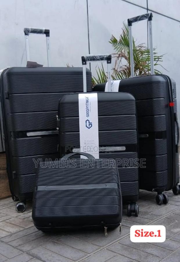 4 in 1 Rubber Unbreakable Suitcase Sets Size 1 KSH 9500