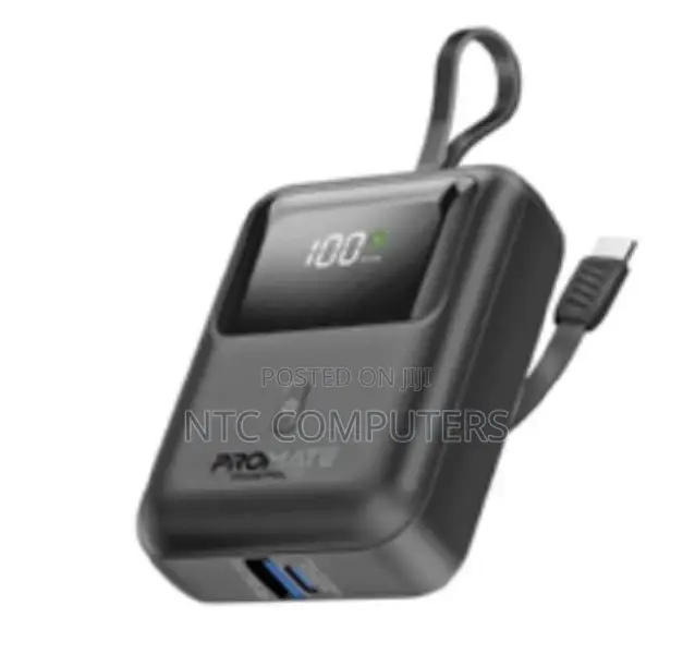 Promate 10000mah Ultra Compact 35w Superspeed Power Bank Wi