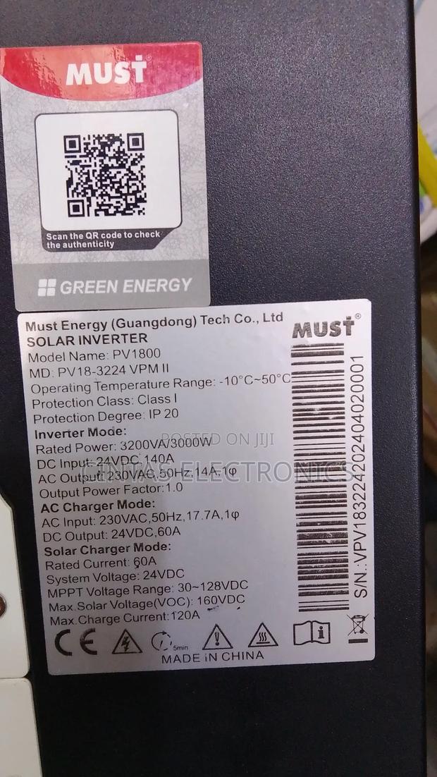 3kva Must Hybrid Inverter - thumbnail 2