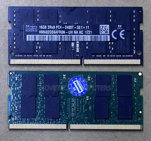 Sk Hynix 16gb 2rx8 Pc4-2400t-Se1-11 Ddr4 Laptop Ram Memory