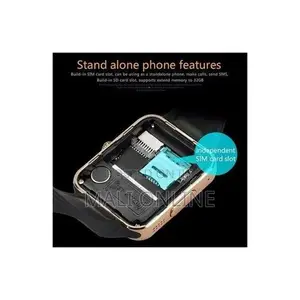 Bluetooth Touchscreen Smartwatch With Sim &Memory Card Slots