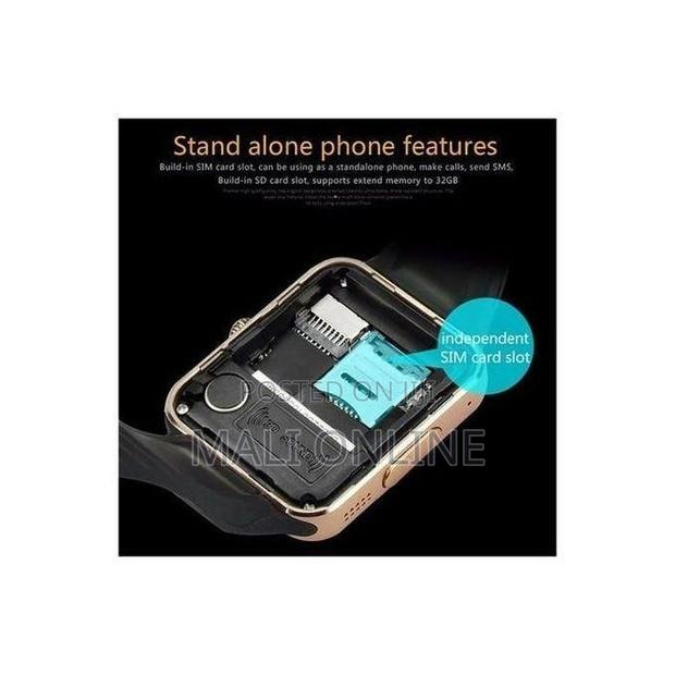 Bluetooth Touchscreen Smartwatch With Sim &Memory Card Slots - thumbnail 4