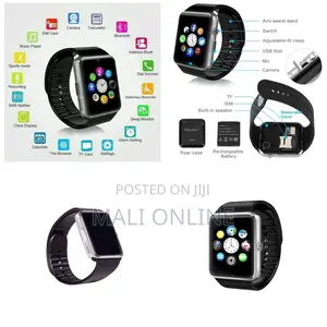 Bluetooth Touchscreen Smartwatch With Sim &Memory Card Slots