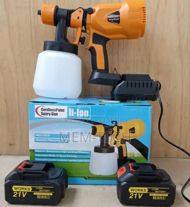 Works Cordless Spray Gun/Quality Cordless Spray Gun - main view