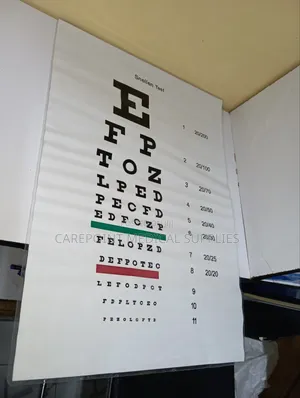 Opthalmic Eye Chart