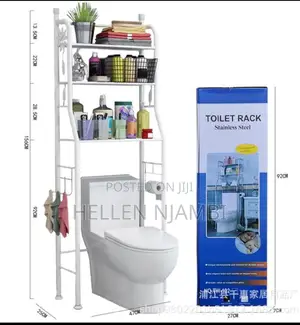 Toilet Rack With Towel Hanger