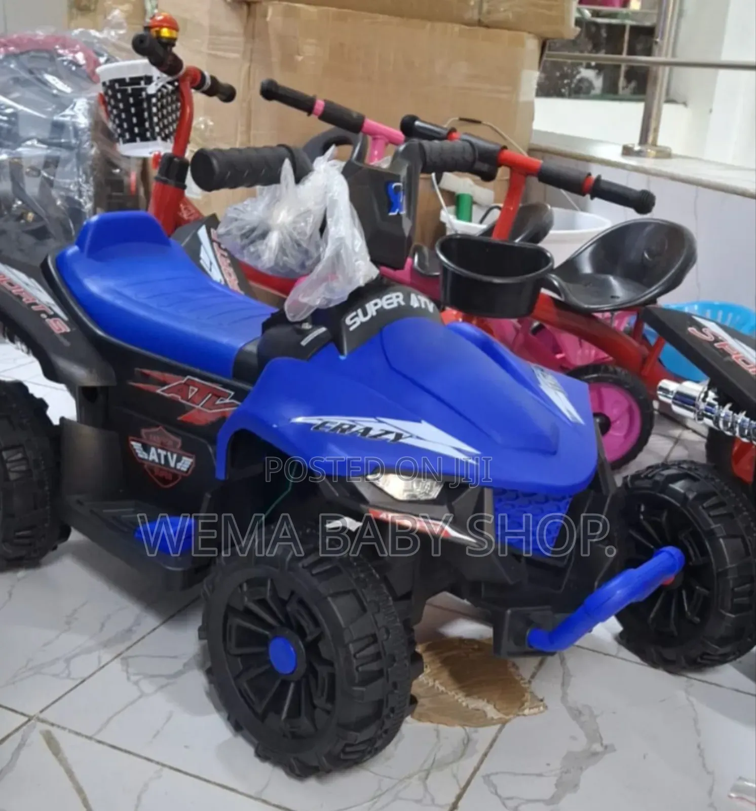 Kids Electric Mini Quad Bike