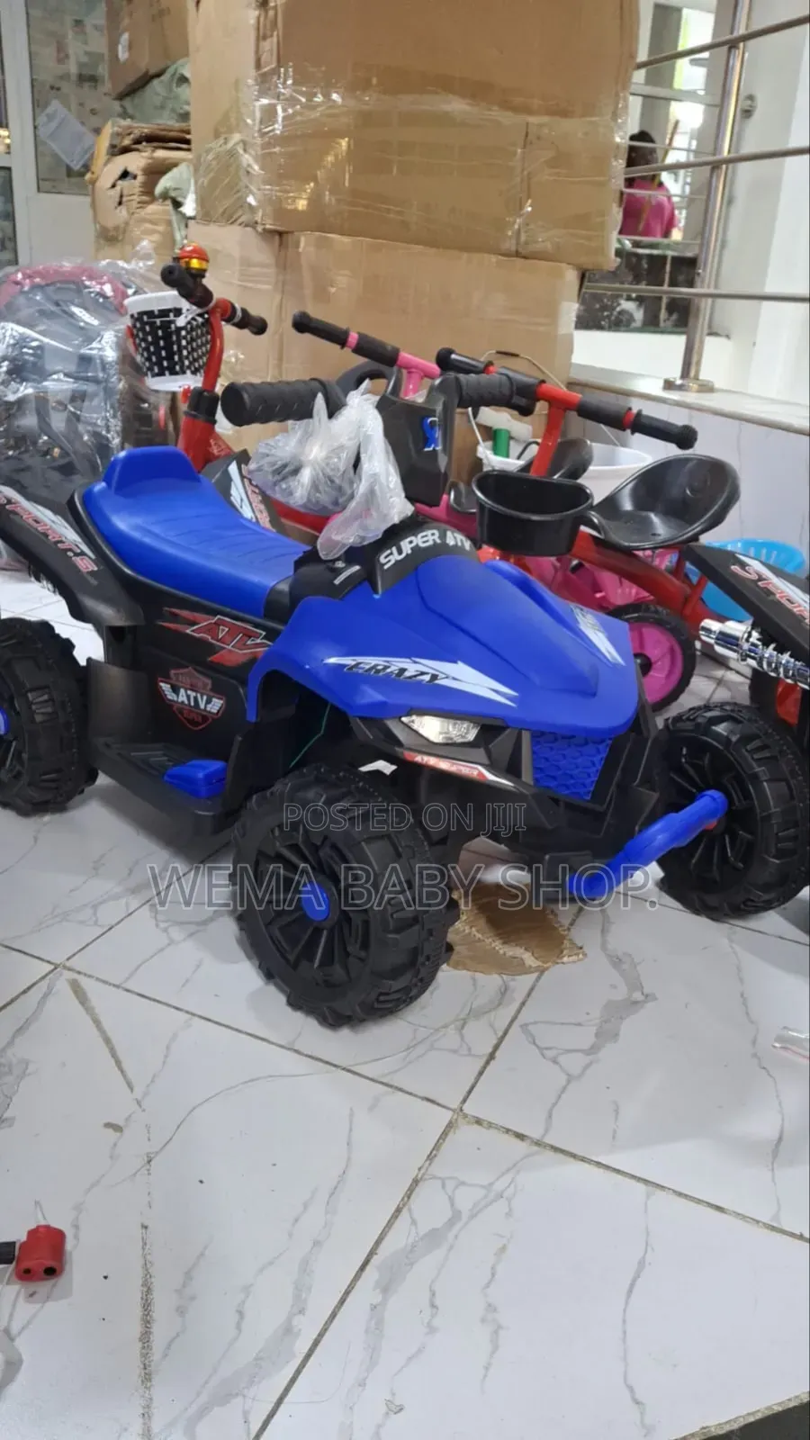 Kids Electric Mini Quad Bike