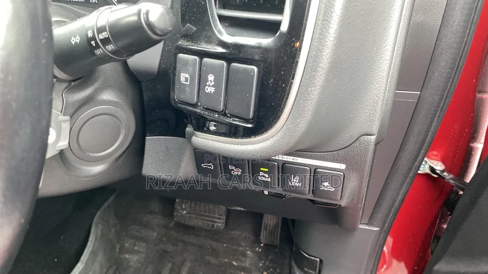 Mitsubishi Outlander 2.0 PHEV AWD 2018 Red