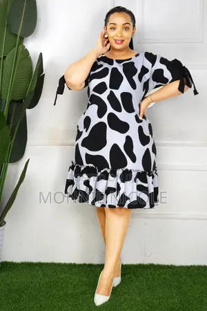 Elegant Shift Dress/Plus Size Stylish Dress