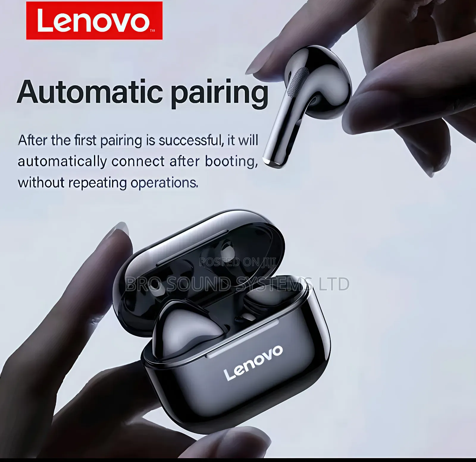 Original Lenovo Lp40 Wireless Headphones Bluetooth Earphones