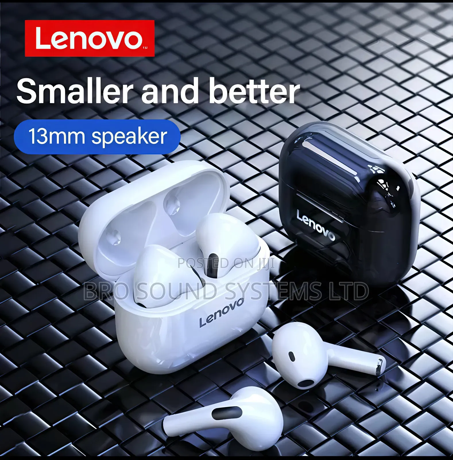 Original Lenovo Lp40 Wireless Headphones Bluetooth Earphones