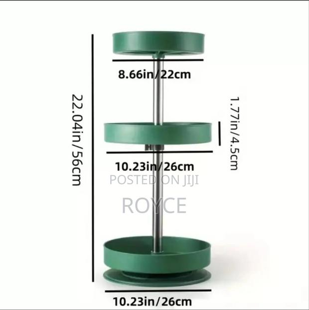 3 Tier Rotating Shelving - thumbnail 2