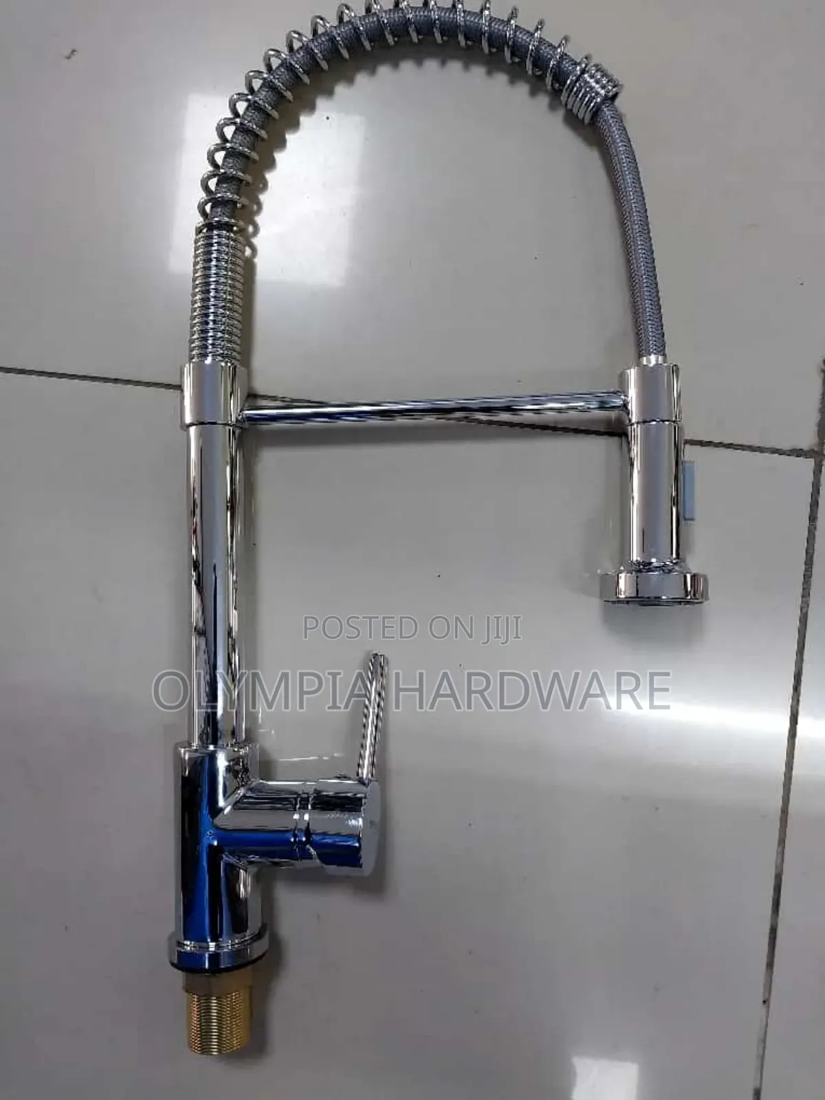 Kitchen Mixer Pillar Silver